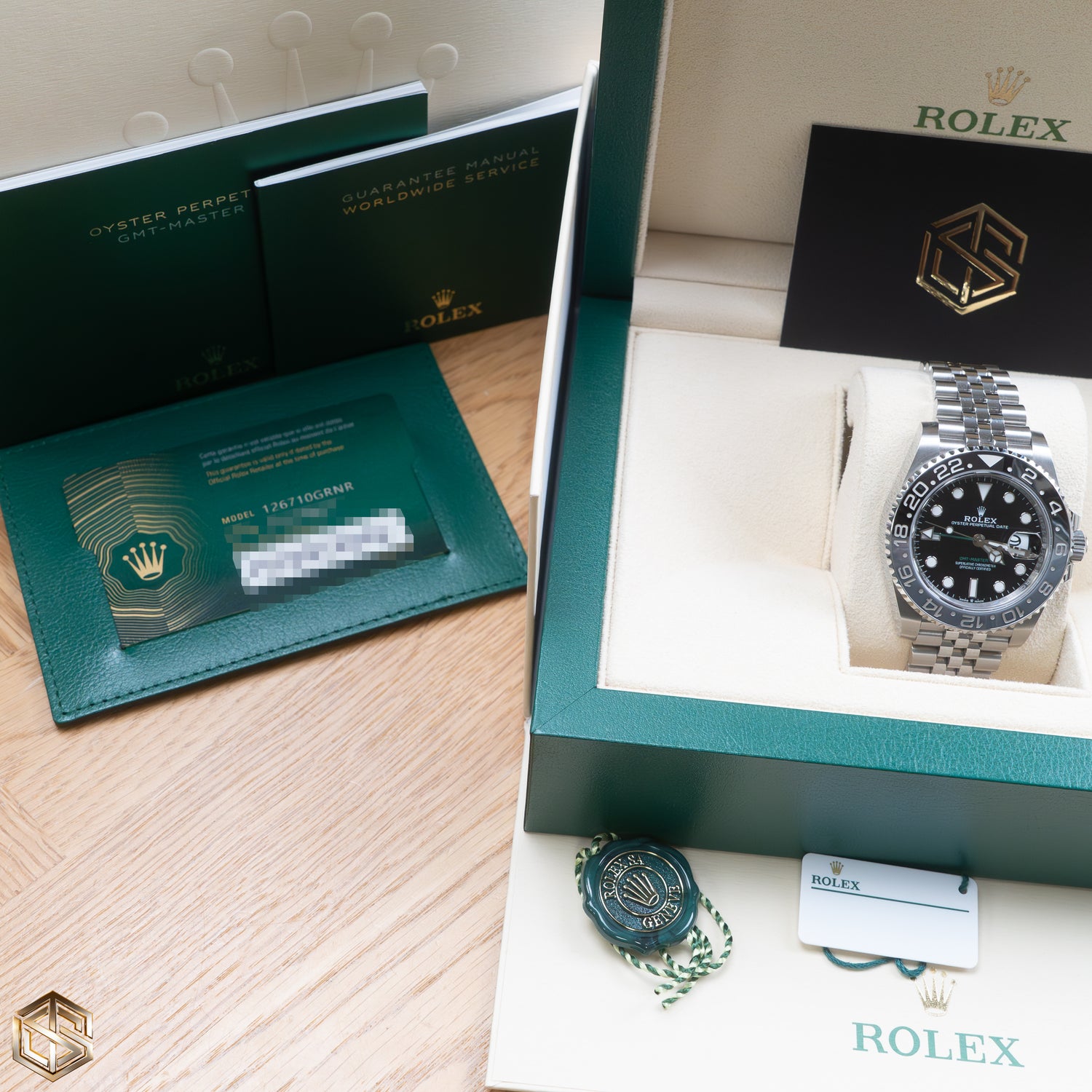 Rolex 126710GRNR 2024 NEW MODEL GMT-Master II 'Bruce Wayne' Jubilee Watch