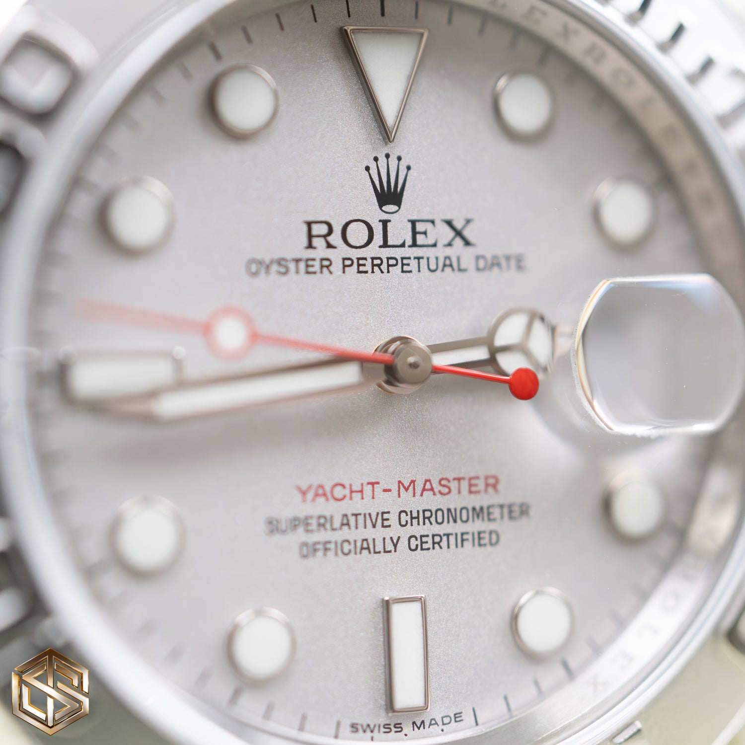 Rolex 16622 Yacht-Master 40 Silver Dial 2012 Full Set Watch