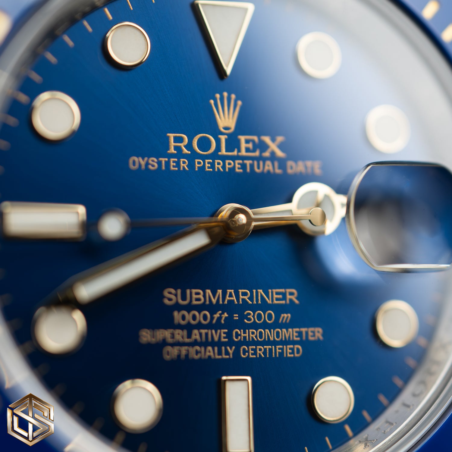 Rolex 116613LB Submariner Date Bi-Metal 'Bluesy' 40mm 2014 Full Set Watch