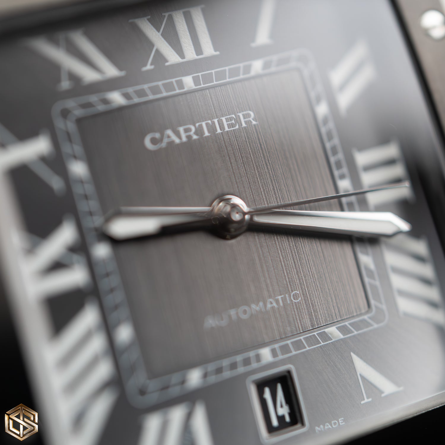 Cartier WSSA0037 Santos De Cartier Large 39.8mm Grey Dial 2022 Watch