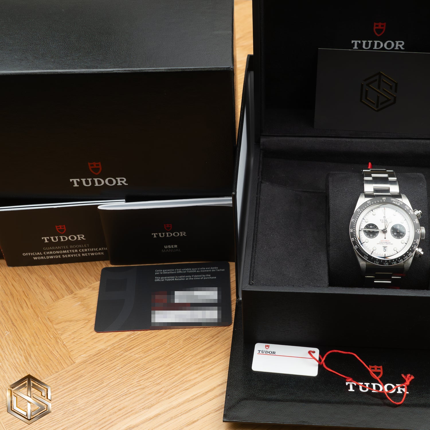 Tudor 79360N Black Bay Chrono White 'Panda Dial 41mm 2021 Full Set Watch