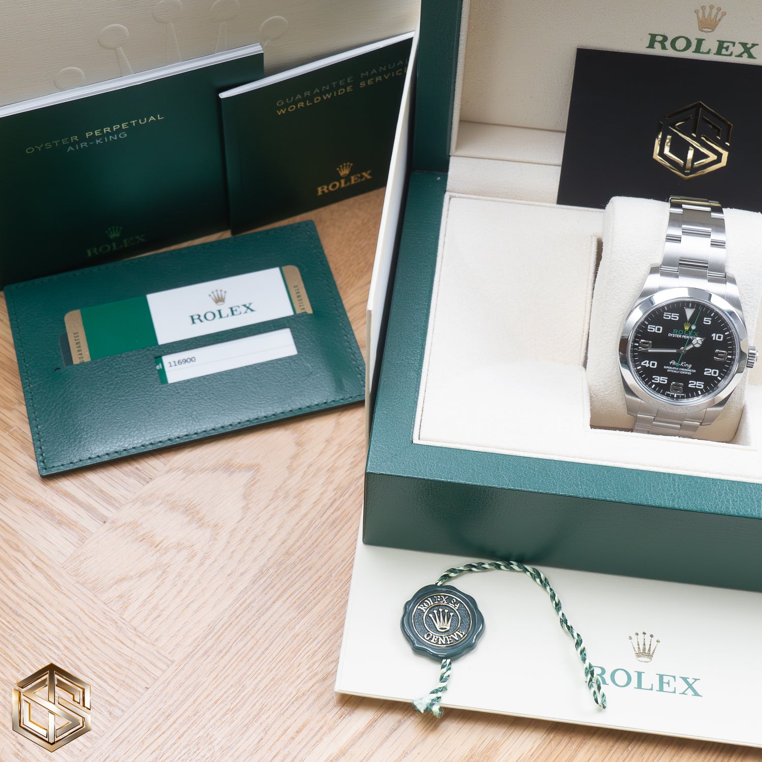 Rolex 116900 Air King 40mm Black Dial 2020 Full Set Watch