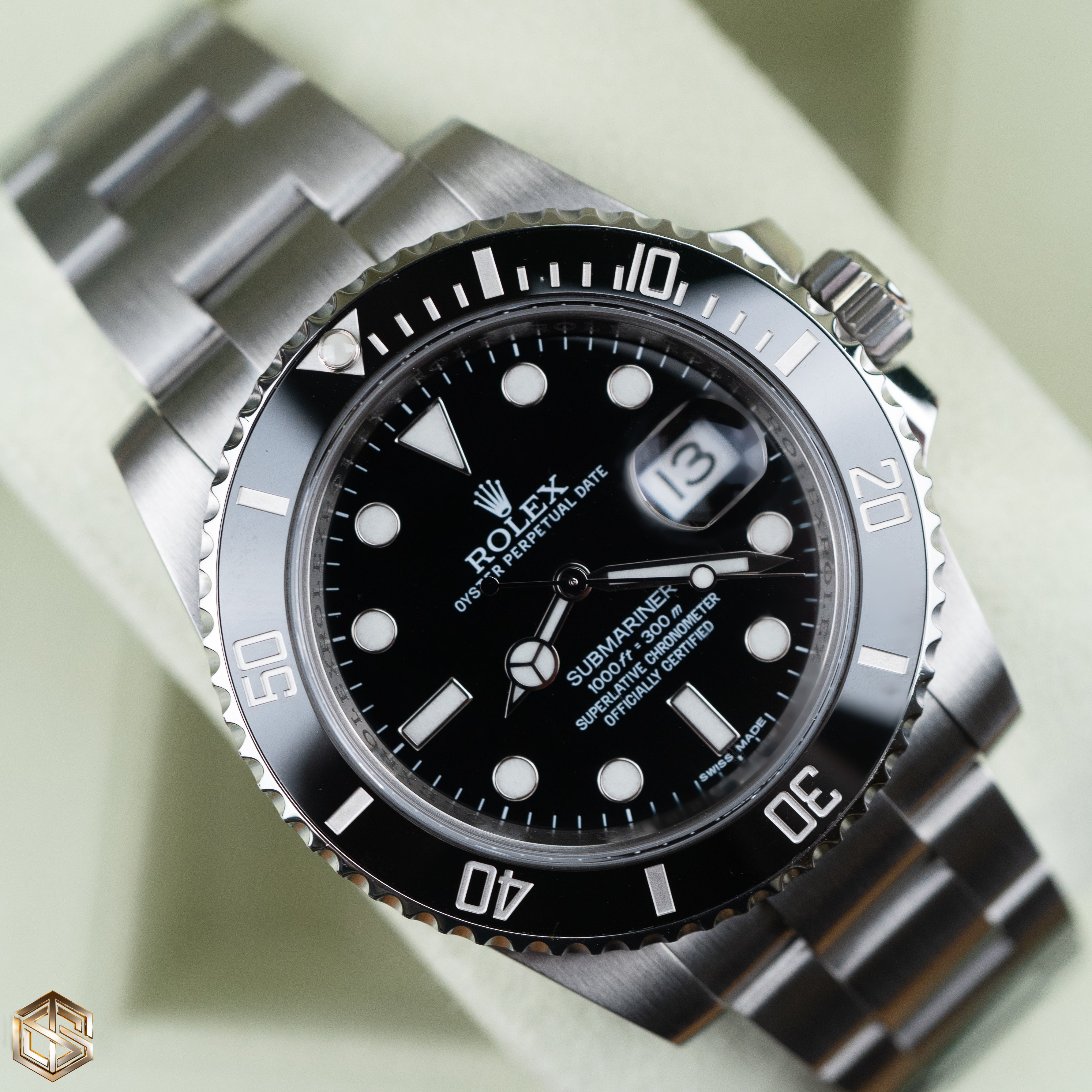 Rolex Submariner Date 116610LN 40mm 2014 Full Set Watch