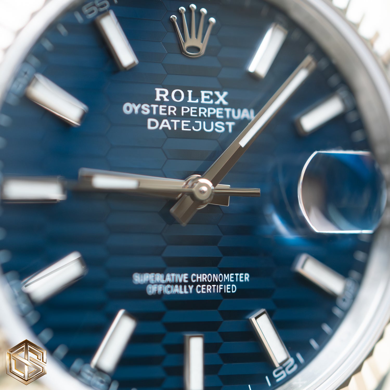 Rolex 126334 Datejust 41 'Blue Motif' Dial Jubilee Bracelet 2024 Full Set Watch