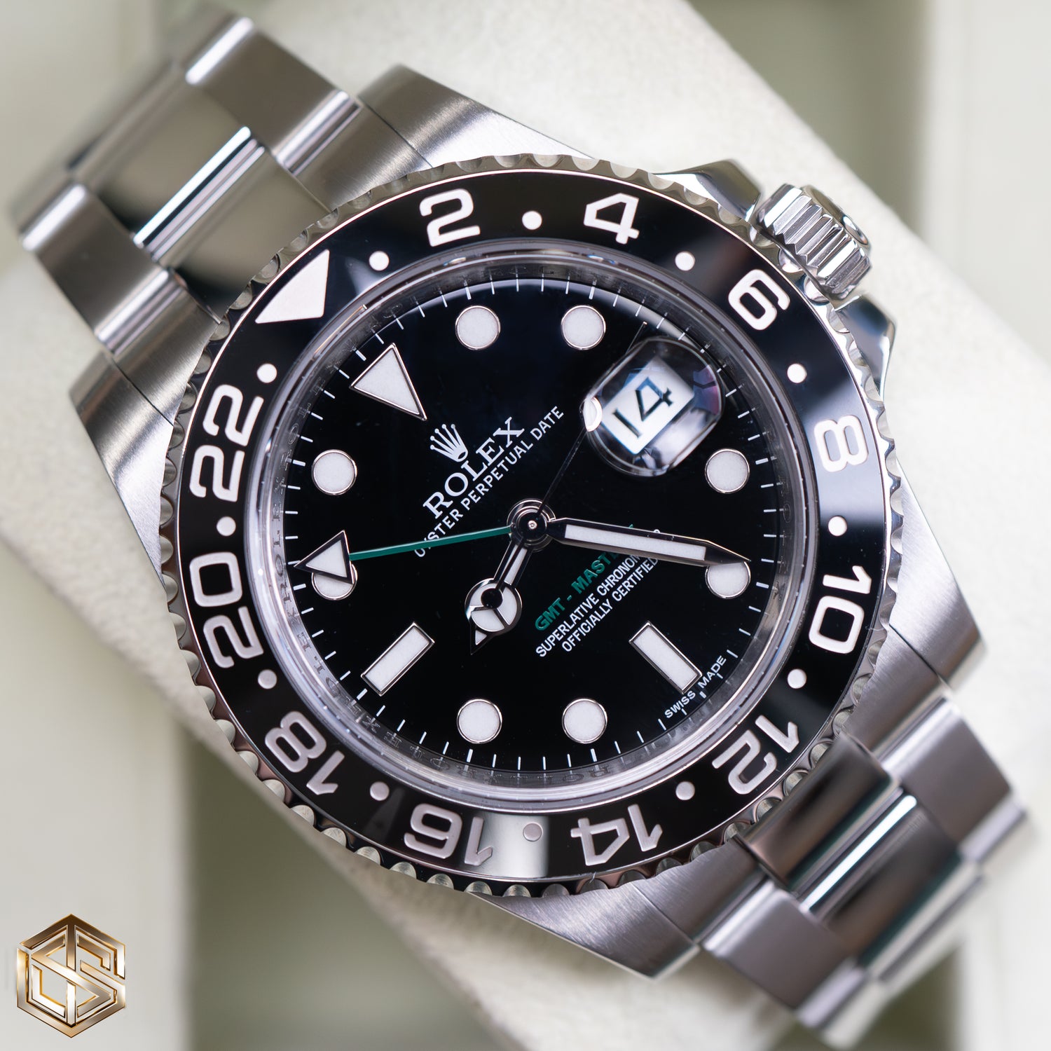 Rolex 116710LN GMT-Master II Black Dial 2011 Full Set Watch