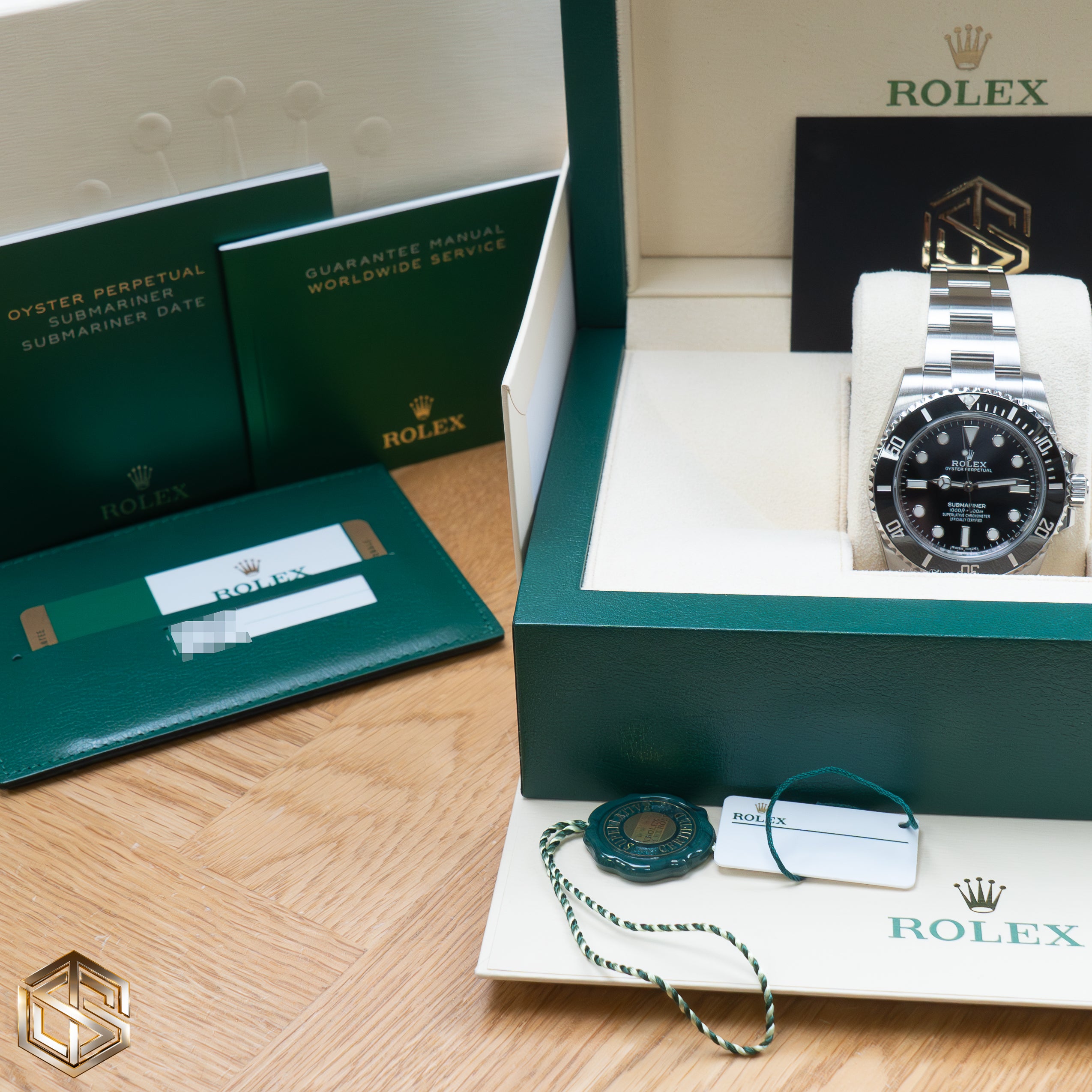 Rolex 114060 Submariner No Date 40mm 2017 Full Set Watch SwissTimepieces