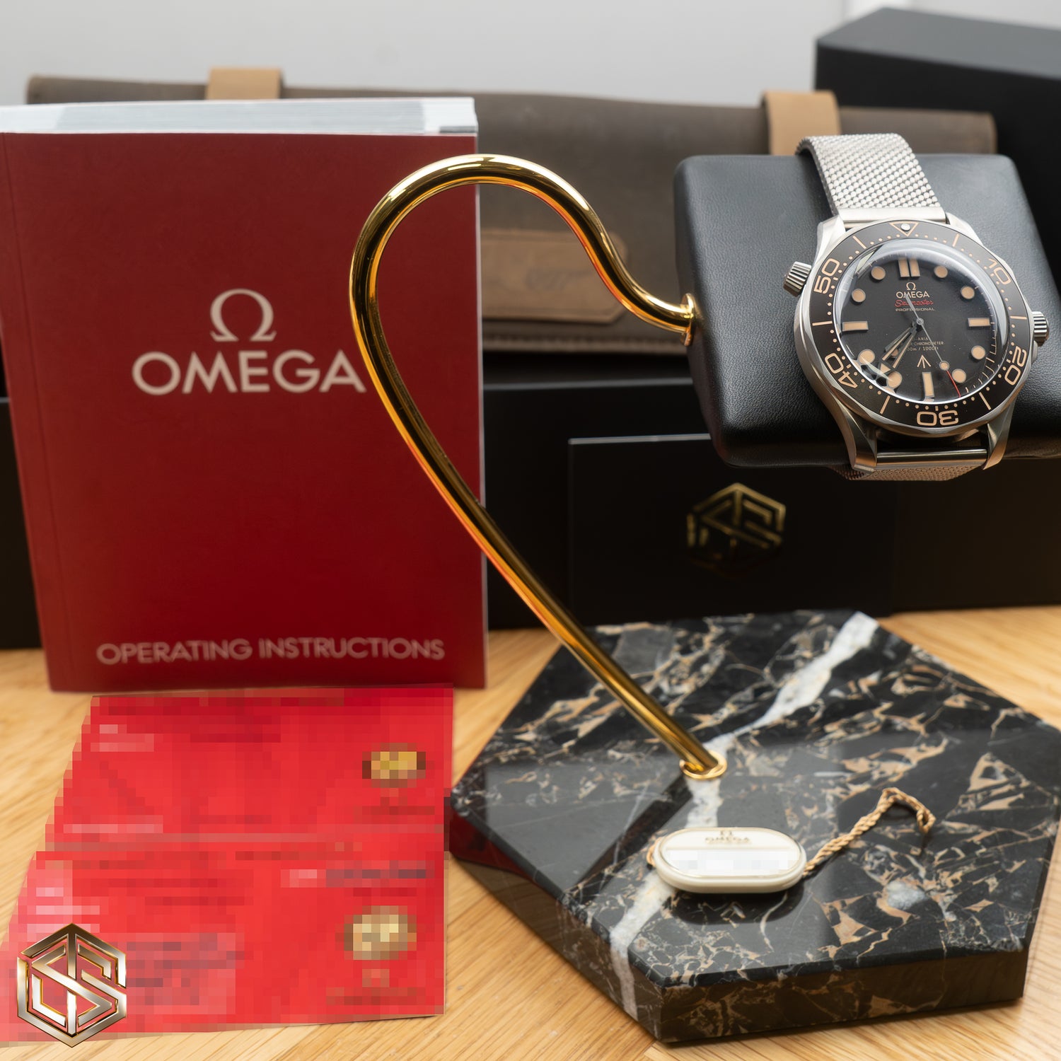 Omega 210.90.42.20.01.001 Seamaster No Time To Die 007 Edition Titanium Bracelet 2022 Watch
