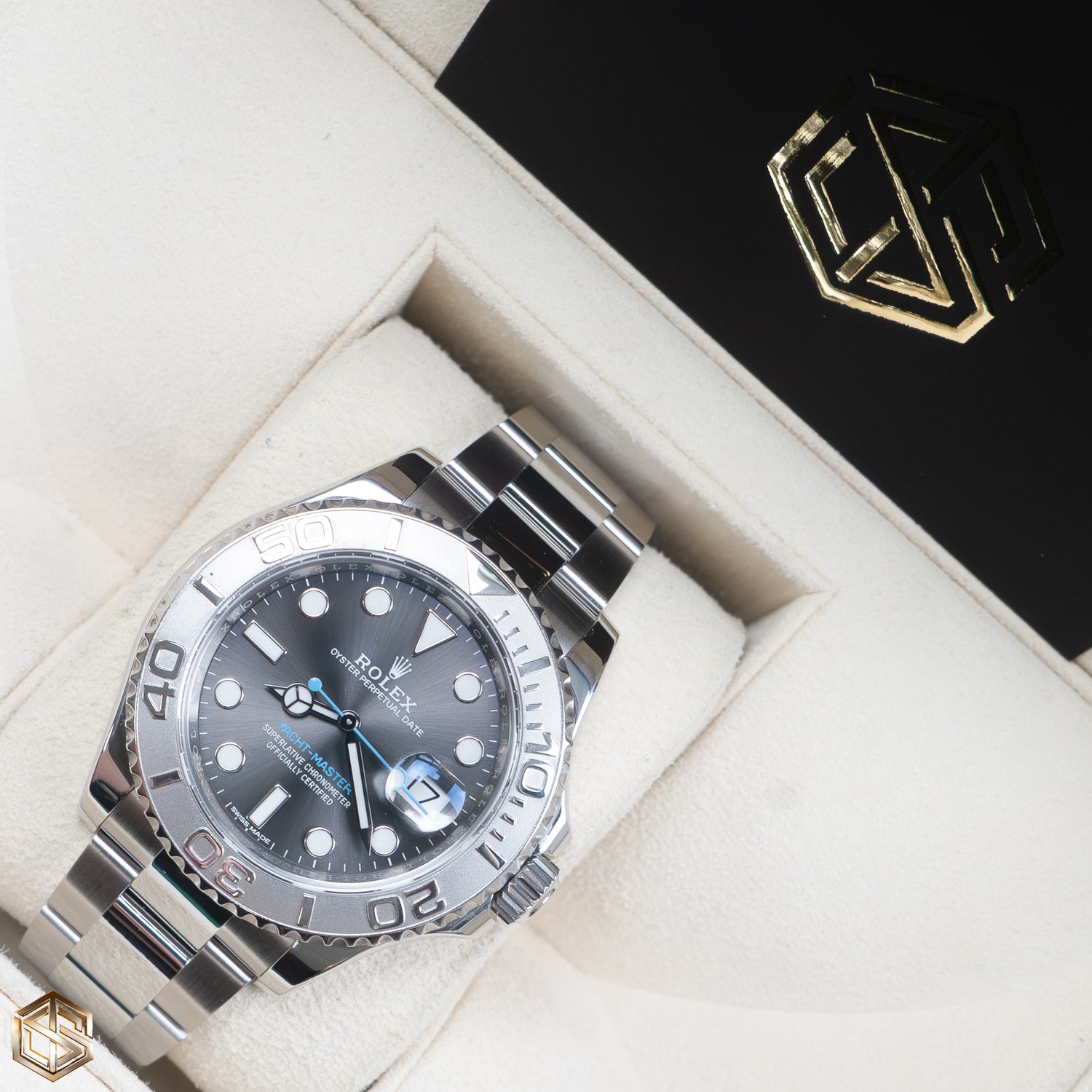 Rolex 116622 Yacht-Master 40 Rhodium Dial 2019 Full Set Watch