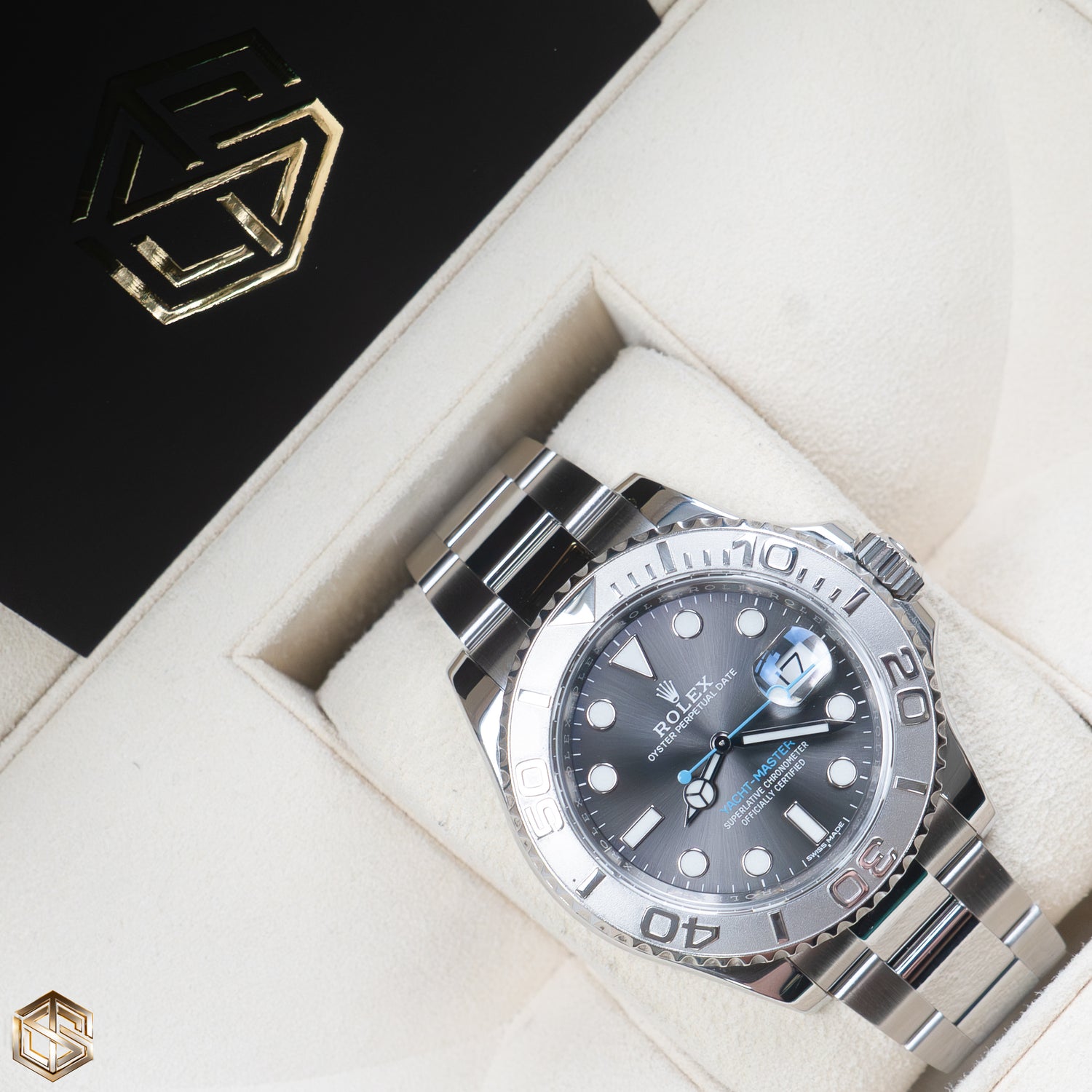 Rolex 116622 Yacht-Master 40 Rhodium Dial 2019 Full Set Watch