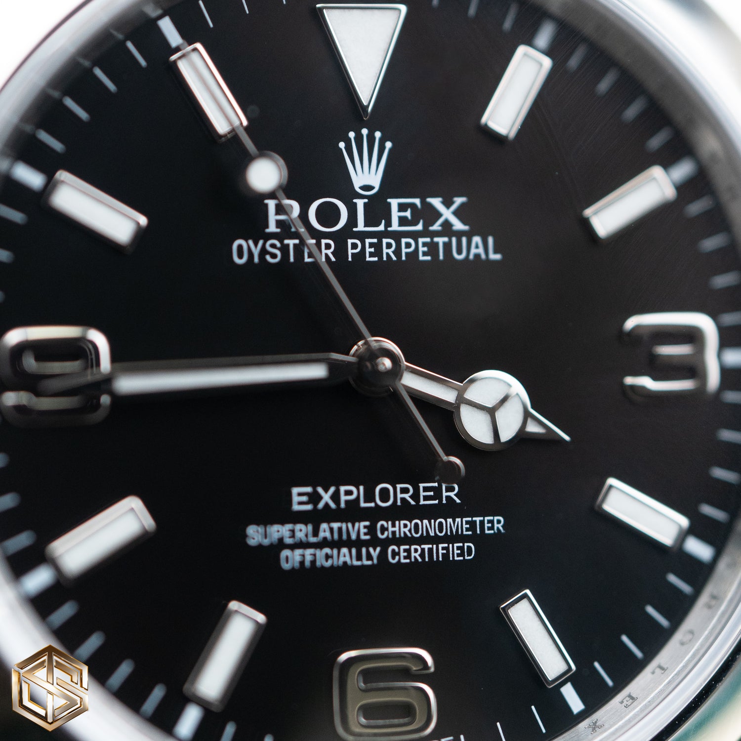 Rolex 214270 Explorer 39mm Black Dial 2015 Full Set Watch