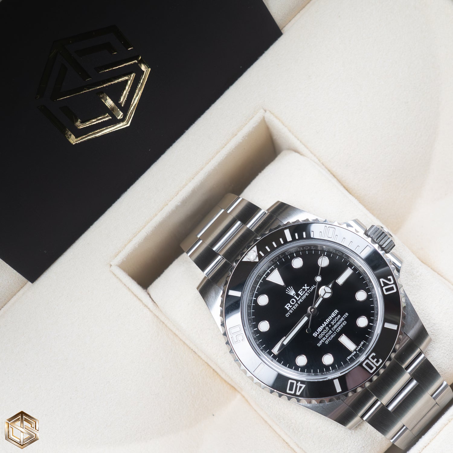 Rolex 114060 Submariner No Date 40mm 2019 Full Set Watch