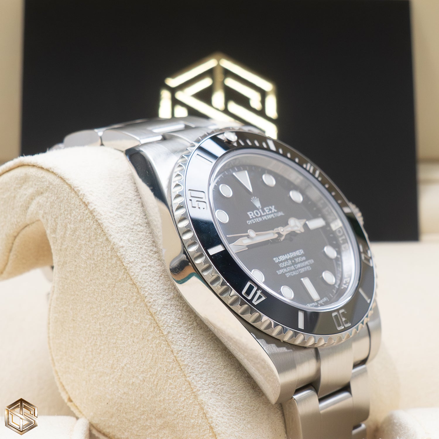 Rolex 114060 Submariner No Date 40mm 2019 Full Set Watch