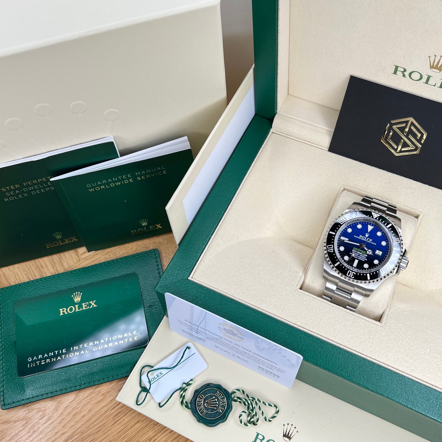 Rolex 126660 Sea-Dweller DeepSea James Cameron 2020 Full Set Watch - SwissTimepieces