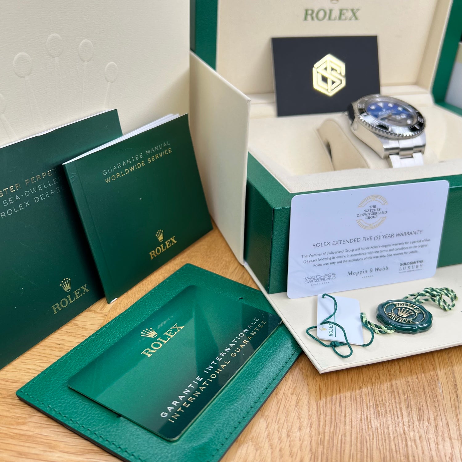 Rolex 126660 Sea-Dweller DeepSea James Cameron 2020 Full Set Watch - SwissTimepieces