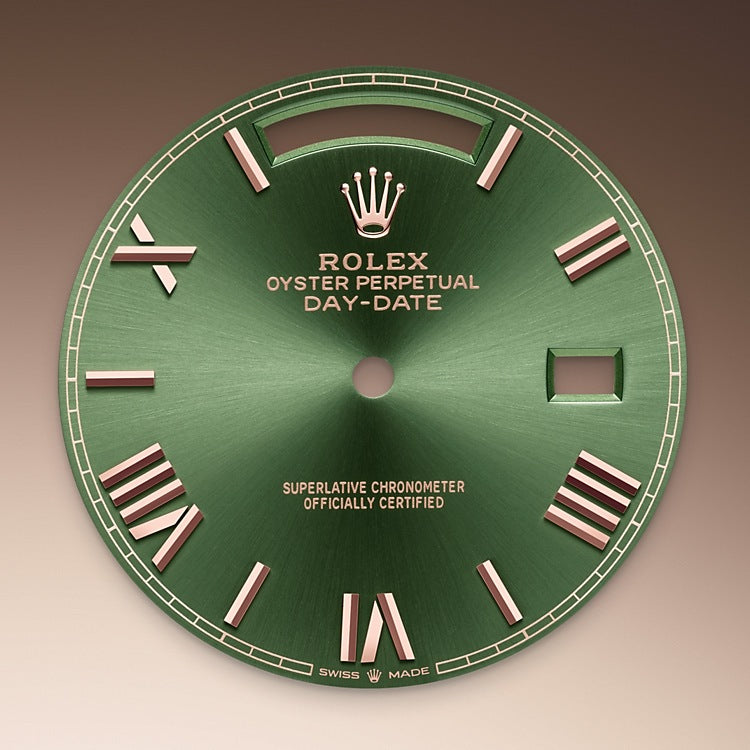 Olive green sale dial rolex