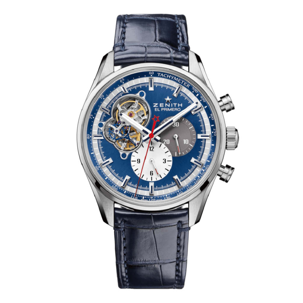 ZENITH El Primero 1969 Automatic Stainless Steel Blue Dial Mens Watch 03.2040.4061/52.C700