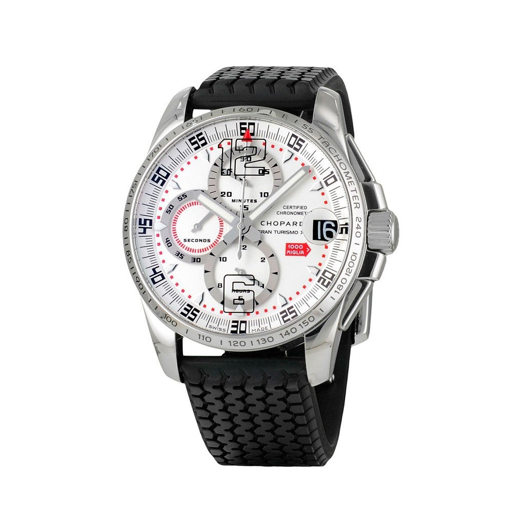 Chopard Mille Miglia Gran Silver Dial Mens Watch 168459-3009