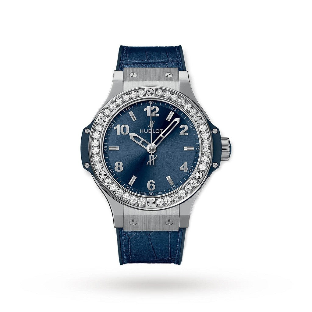 HUBLOT Big Bang Automatic Stainless Steel Blue Dial Unisex Watch - 361.SX.7170.LR.1204