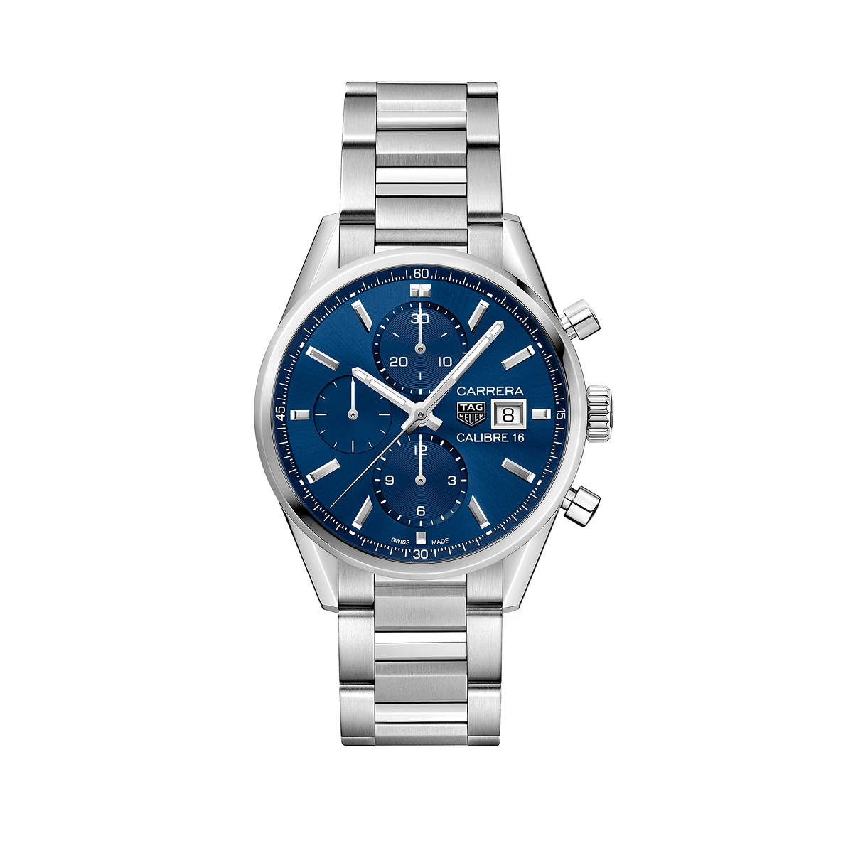 TAG Heuer Carrera Automatic Steel Round Dial Mens Watch - CBK2112.BA0715
