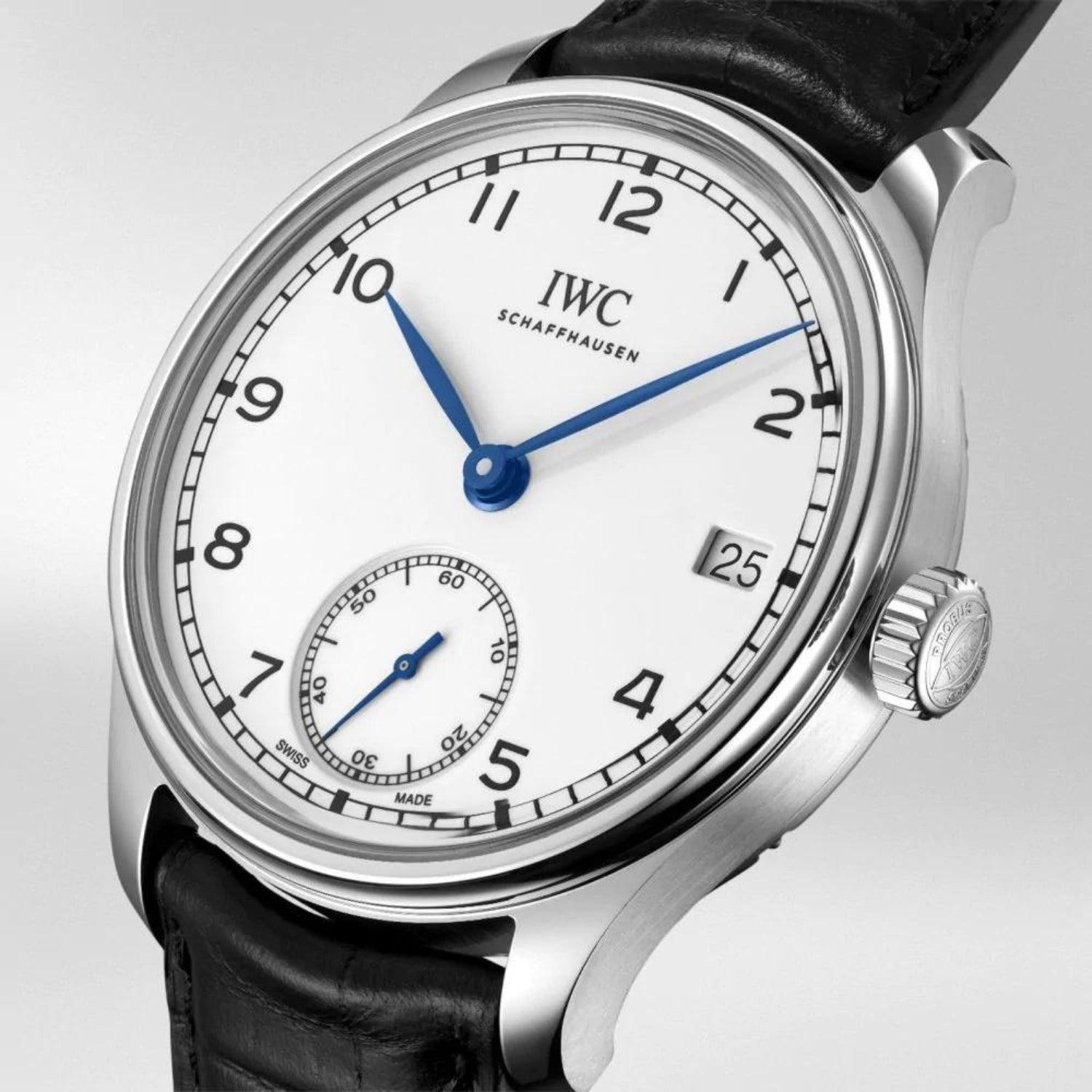 IWC 43mm Portugieser '150 Years Edition' Automatic Stainless Steel Mens Watch IW510212