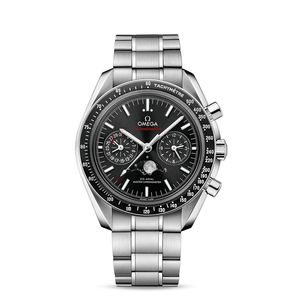 OMEGA Moonwatch Co-axial Master Chronometer Moonphase Chronograph 44.25 Mm Watch - 304.30.44.52.01.001