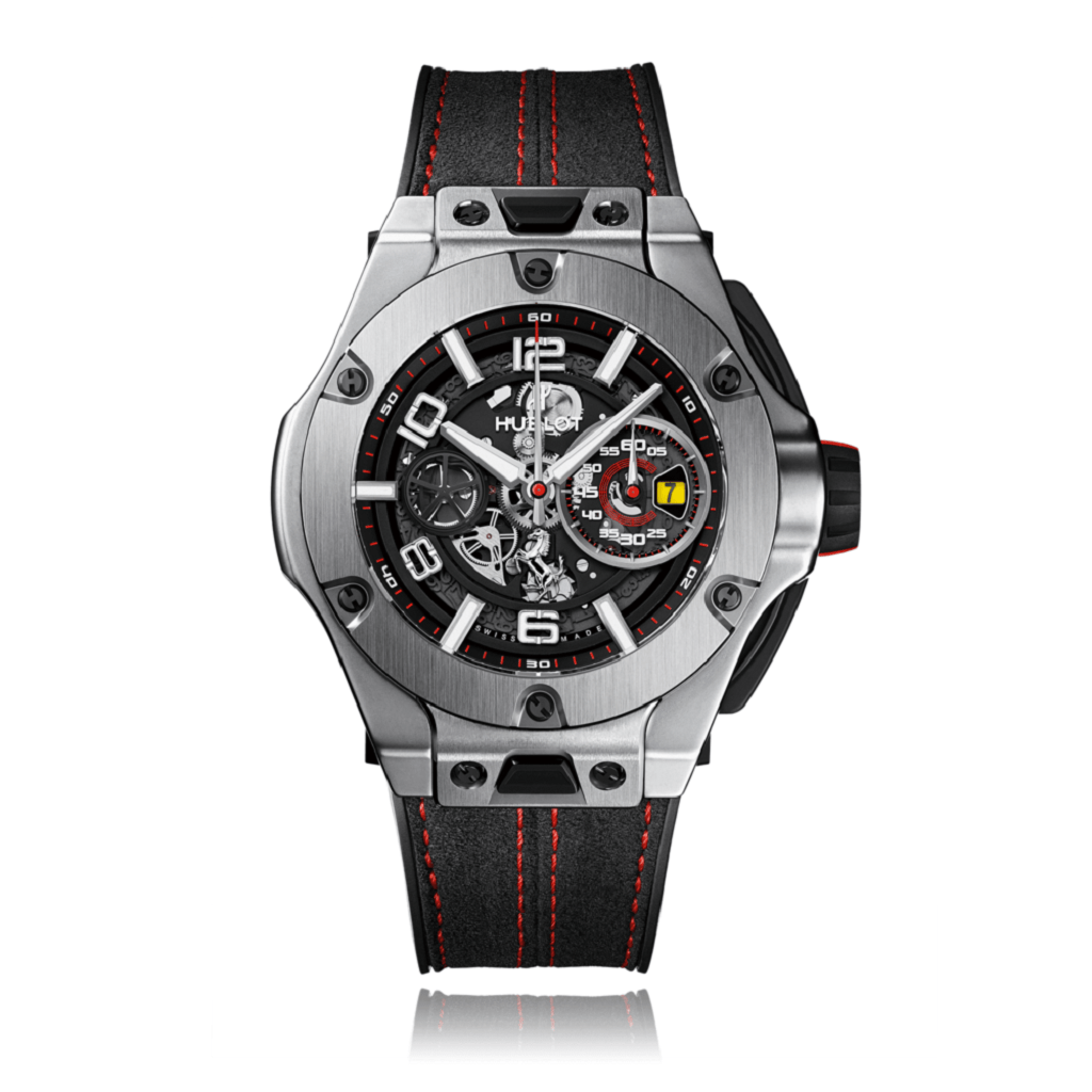 HUBLOT Big Bang Ferrari Limited Edition Automatic Titanium Black Dial Unisex Watch - 402.NX.0123.WR
