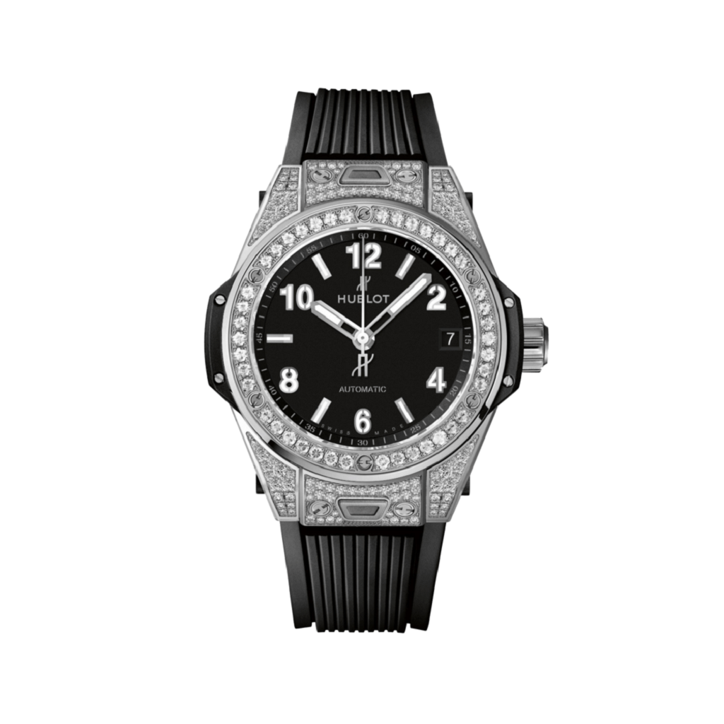 HUBLOT Big Bang Automatic Stainless Steel Black Dial Unisex Watch 465.SX.1170.RX.1604