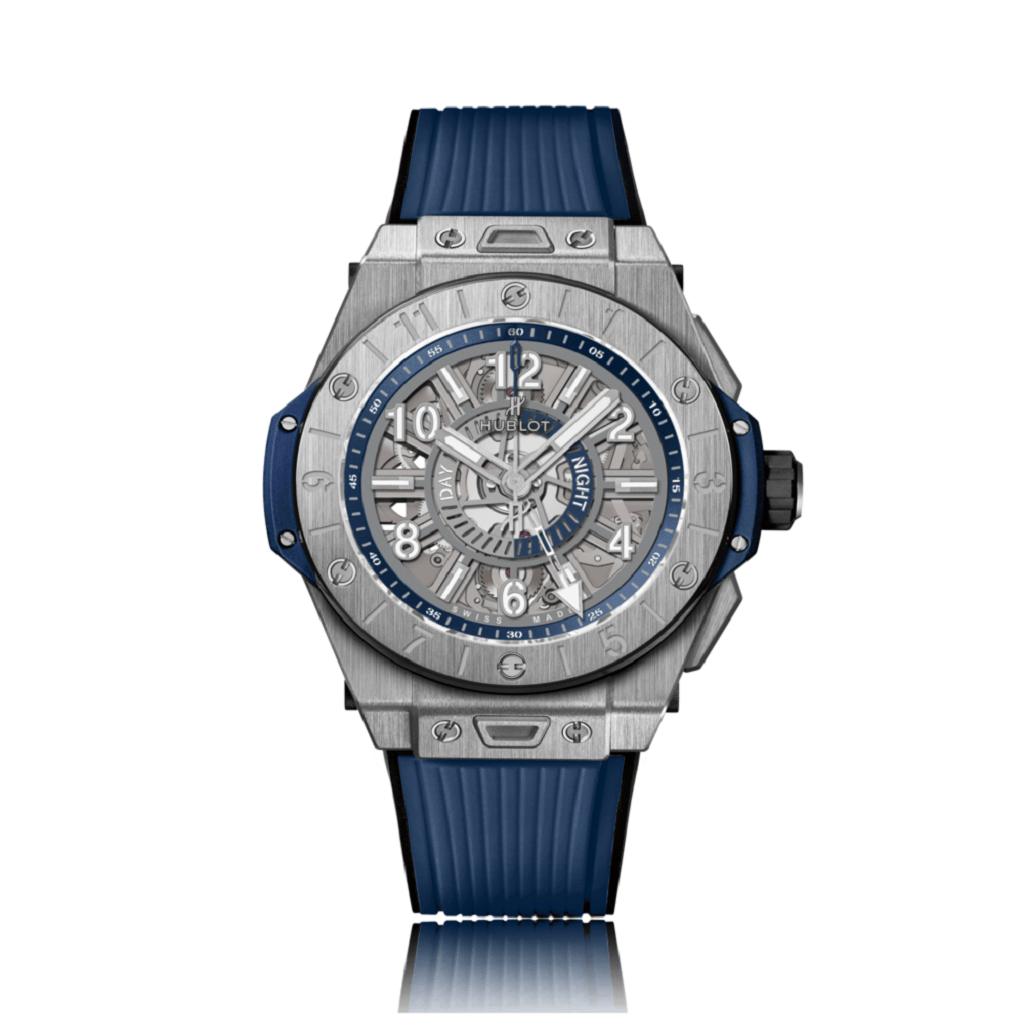 HUBLOT Big Bang Automatic Titanium Blue Dial Unisex Watch 471.NX.7112.RX
