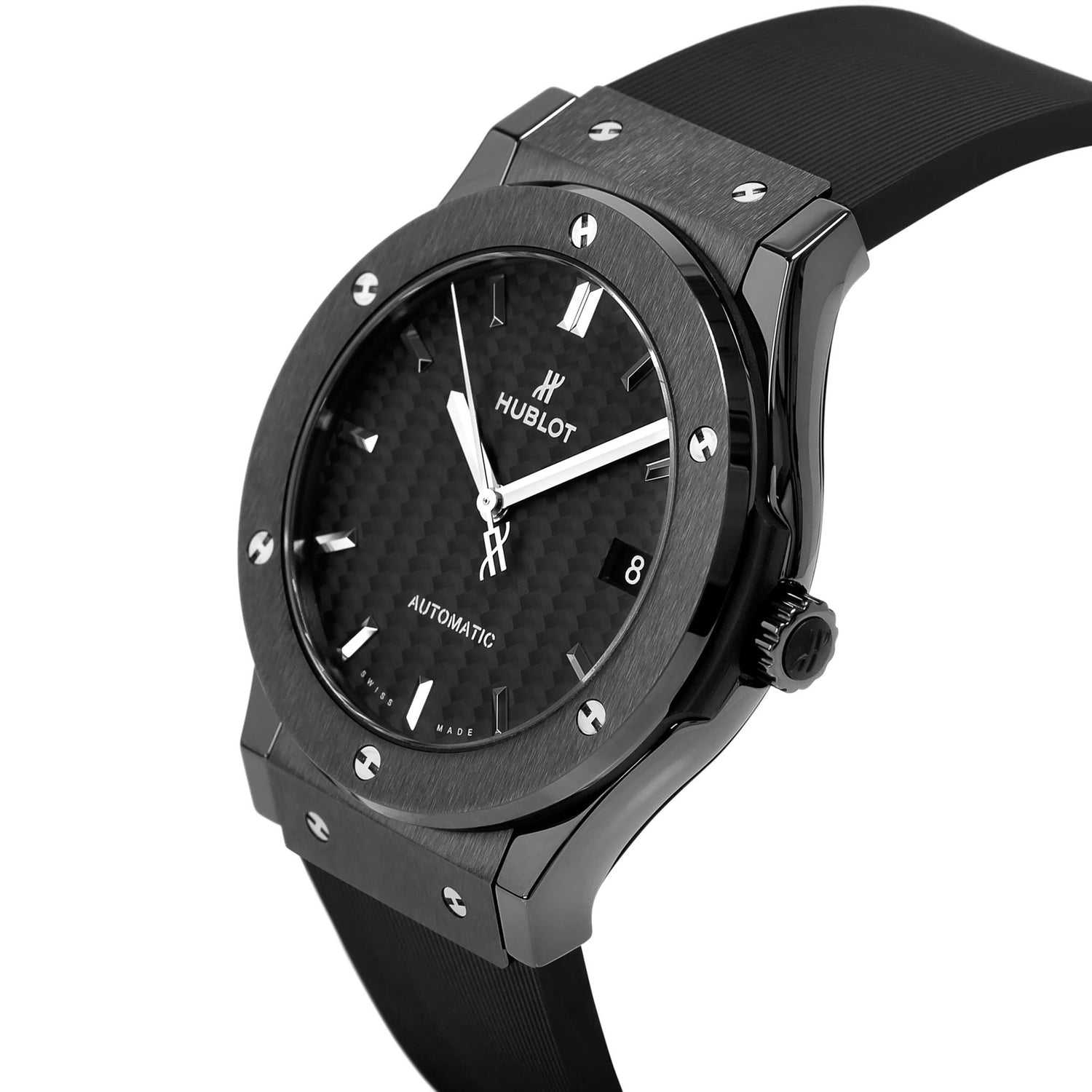 Hublot Classic Fusion Automatic Black Dial Men's 45mm Watch 511.CM.1171.RX