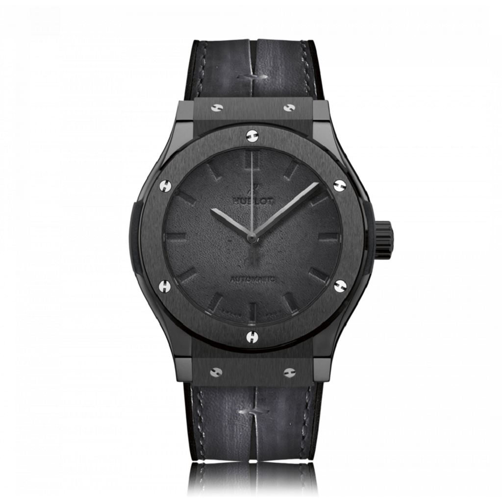 HUBLOT Classic Fusion Berluti Limited Edition Automatic Ceramic Black Dial Unisex Watch 511.CM.0500.VR.BER16