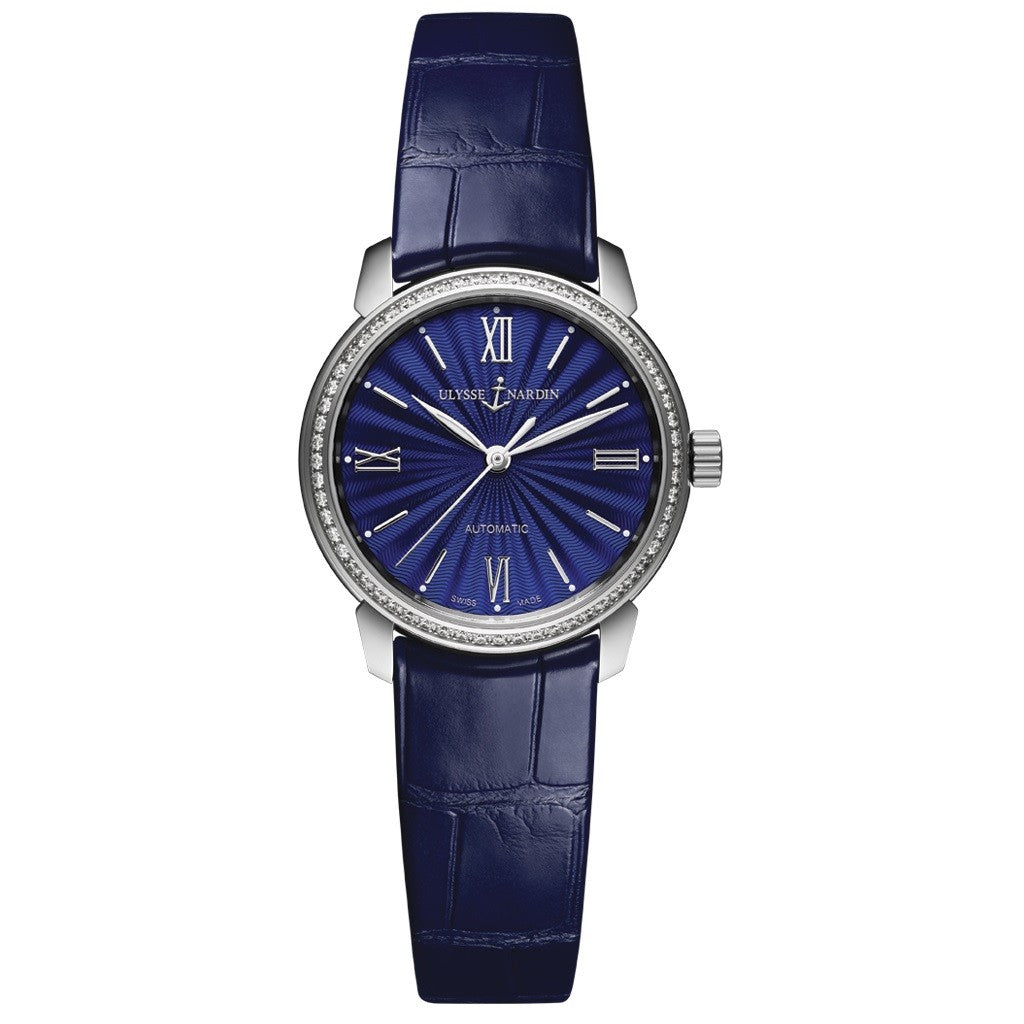 Ulysse Nardin Classico Automatic Stainless Steel Blue Dial Ladies Watch 8103-116B-2/E3