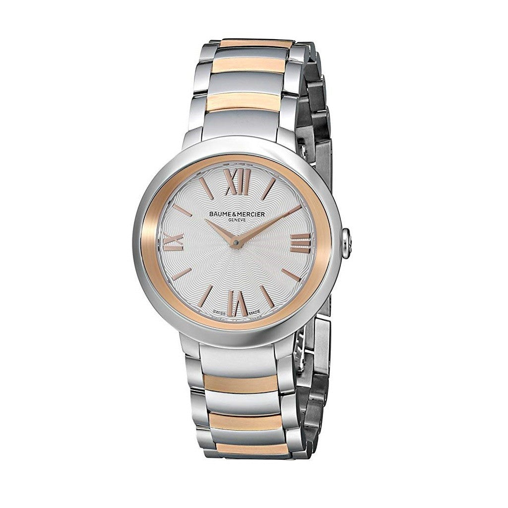 Baume & Mercier Promesse Quartz Stainless Steel Grey Dial Ladies Watch 10159