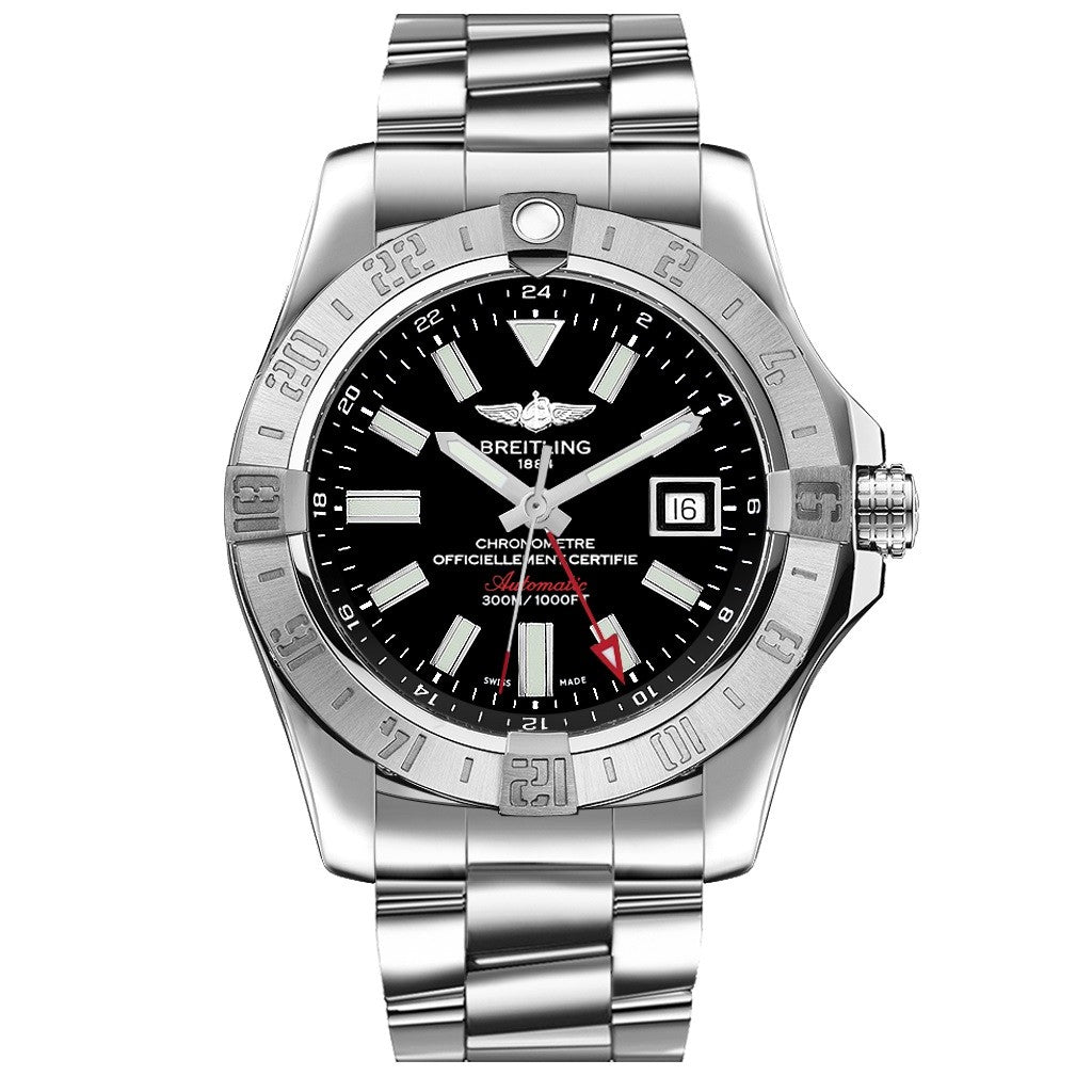 Breitling Avenger II GMT 43mm Watch A32390111B1A1