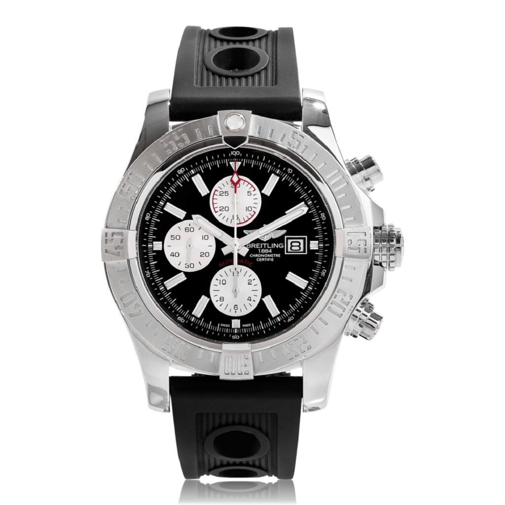 BREITLING Super Avenger 11 Black Automatic Mens Watch A1337111/BC29 201S