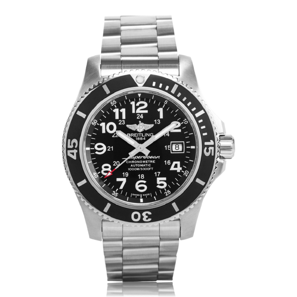 BREITLING Superocean Stainless Steel Automatic Mens Watch A17392D7/BD68 162A
