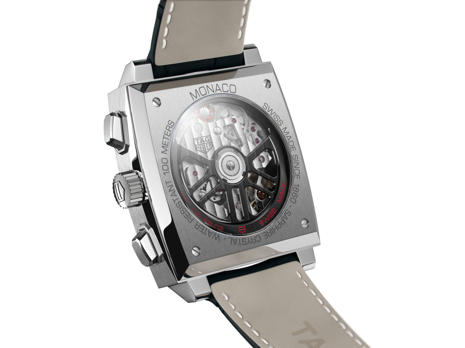 TAG HEUER Monaco Automatic Chronograph Men's Watch CAW2111.FC6183