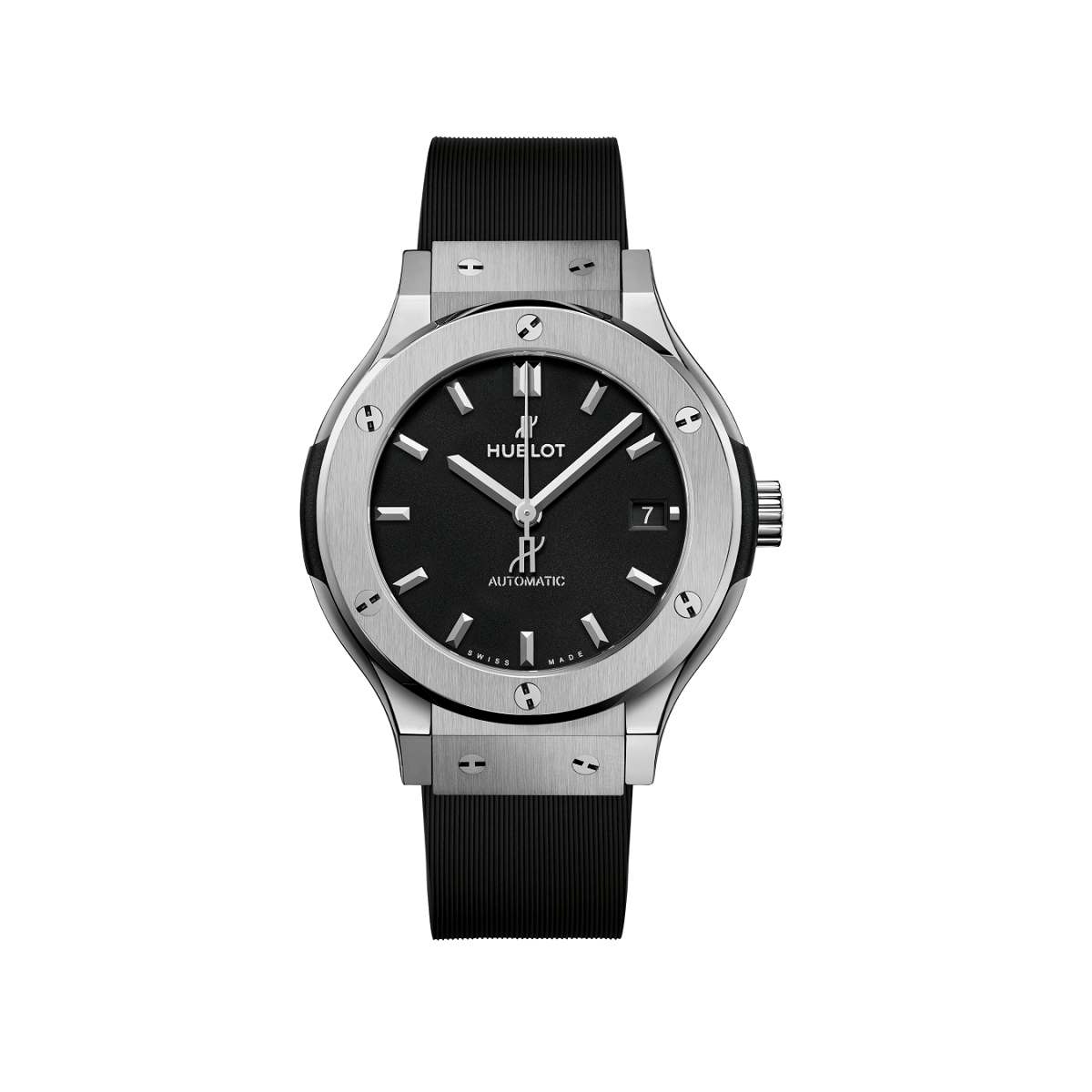 HUBLOT Classic Fusion 38mm Titanium Black Dial Watch - 565.NX.1171.RX