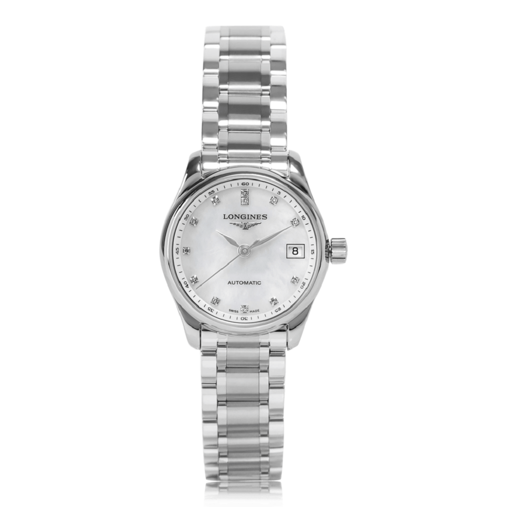 LONGINES Master Automatic Mother Of Pearl Steel Ladies Watch L21284876