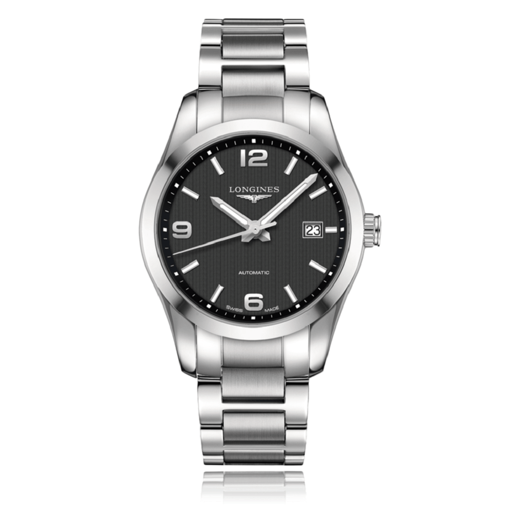 LONGINES Conquest Classic Stainless Steel Automatic Mens Watch