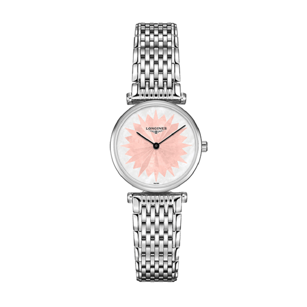 LONGINES La Grande Classique Quartz Stainless Steel Mother-Of-Pearl Dial Ladies Watch L42094046 - SwissTimepieces