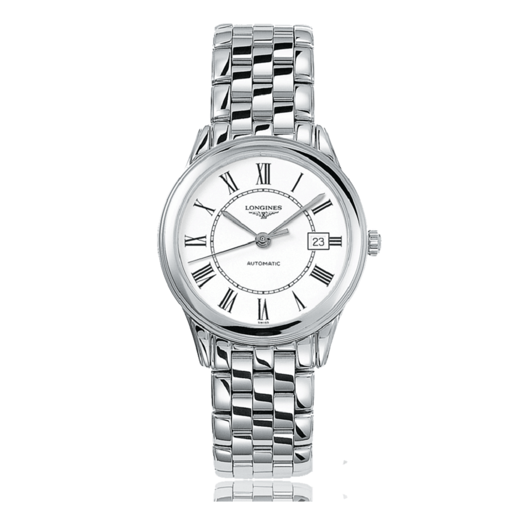 LONGINES Flagship Automatic Stainless Steel White Dial Mens Watch L47744216