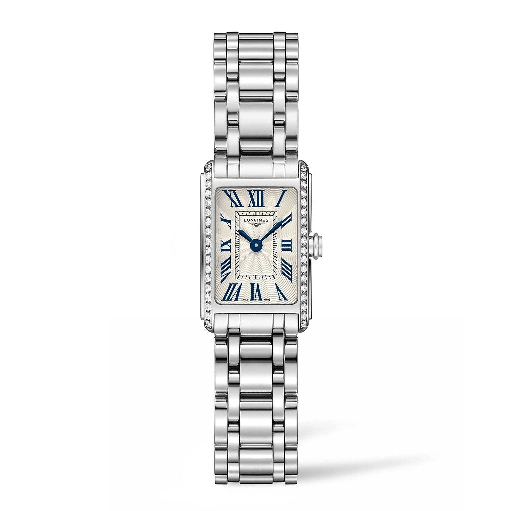 Longines DolceVita Ladies Diamond Bracelet Quartz Metal Strap 18mm Watch L52580716