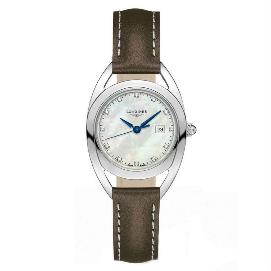 LONGINES Equestrian Automatic Stainless Steel Mother of Pearl Dial Ladies Watch L61374872