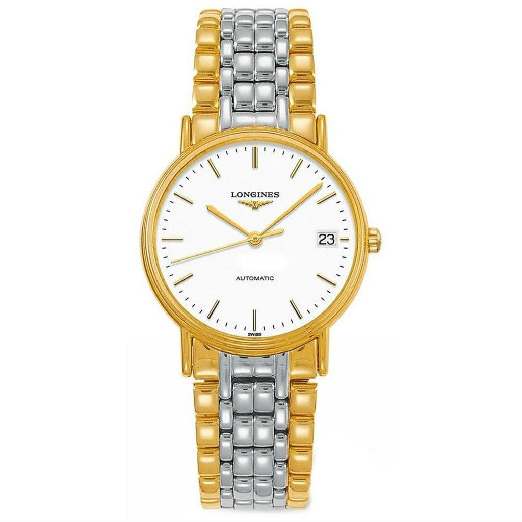 Longines Presence PVD White Automatic Watch L48212127