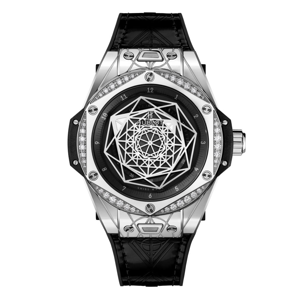 HUBLOT Big Bang Automatic Stainless Steel Black Dial Unisex Watch 465.SS.1117.VR.1204.MXM17