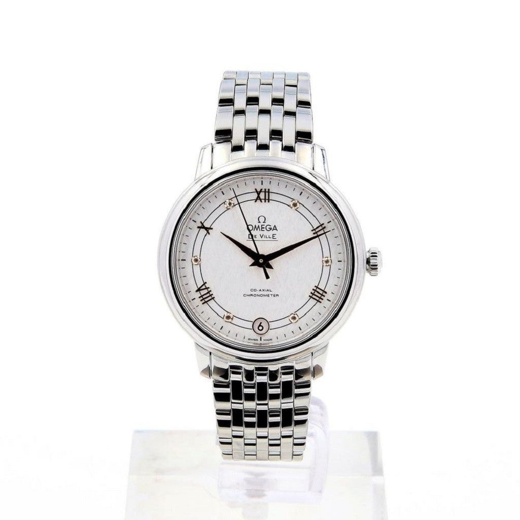 Omega De Ville Prestige Ladies 32.5mm Automatic Co-Axial Watch 424.10.33.20.52.001