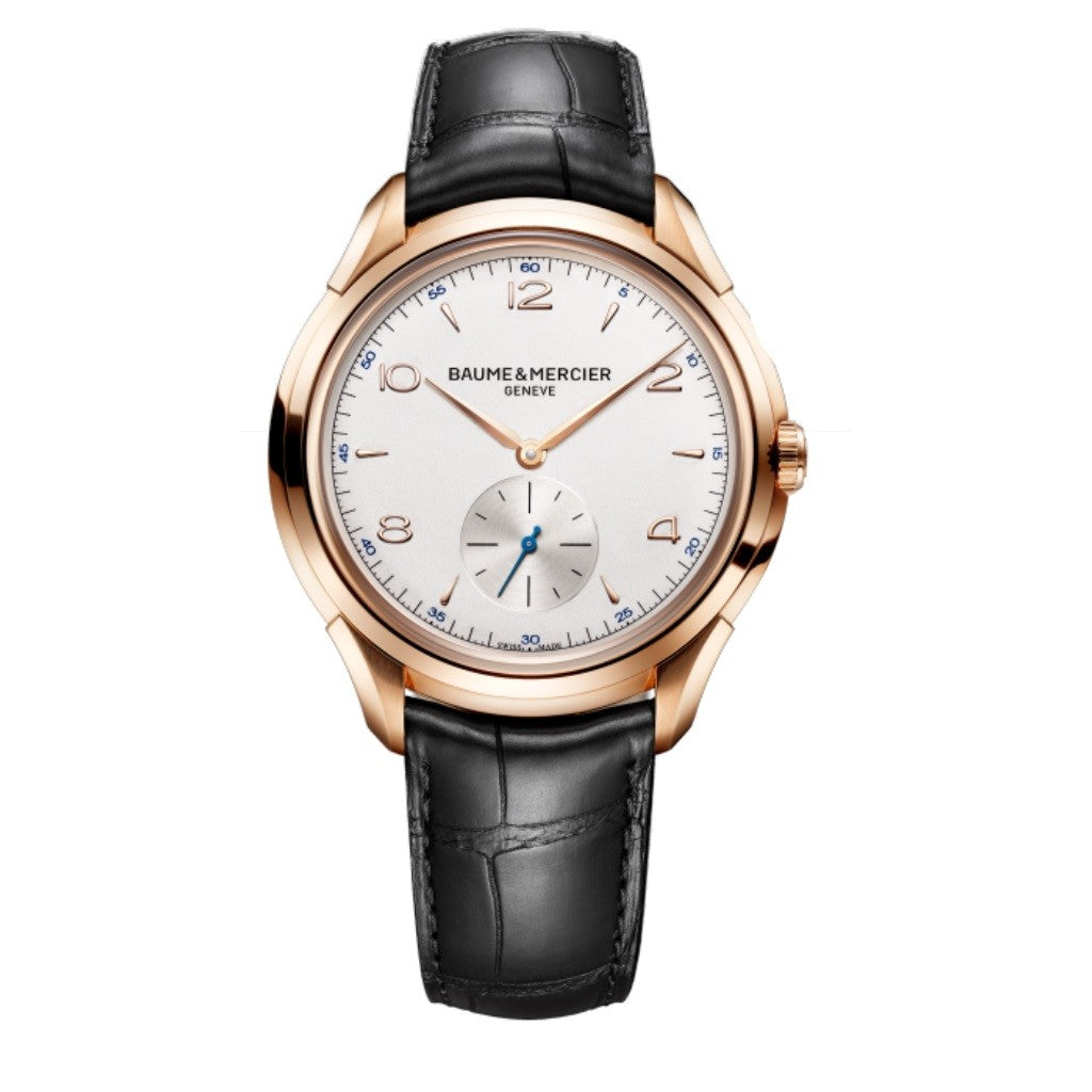 Baume & Mercier Clifton 1830 Hand-Wound 18-Carat Rose Gold Watch 10060