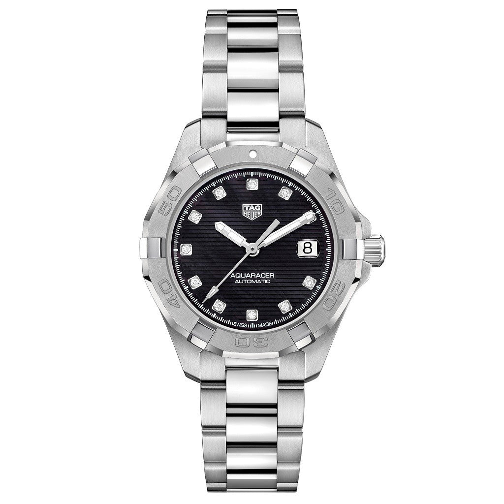 TAG Heuer Aquaracer Diamond Automatic Ladies Watch WBD2312.BA0740