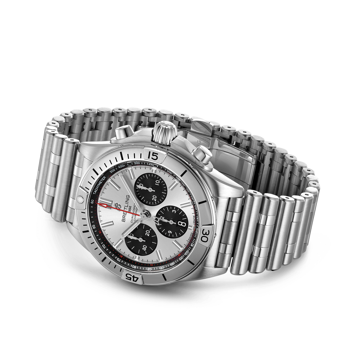 Breitling Chronomat B01 42MM - Stainless Steel - Silver - AB0134101G1A1