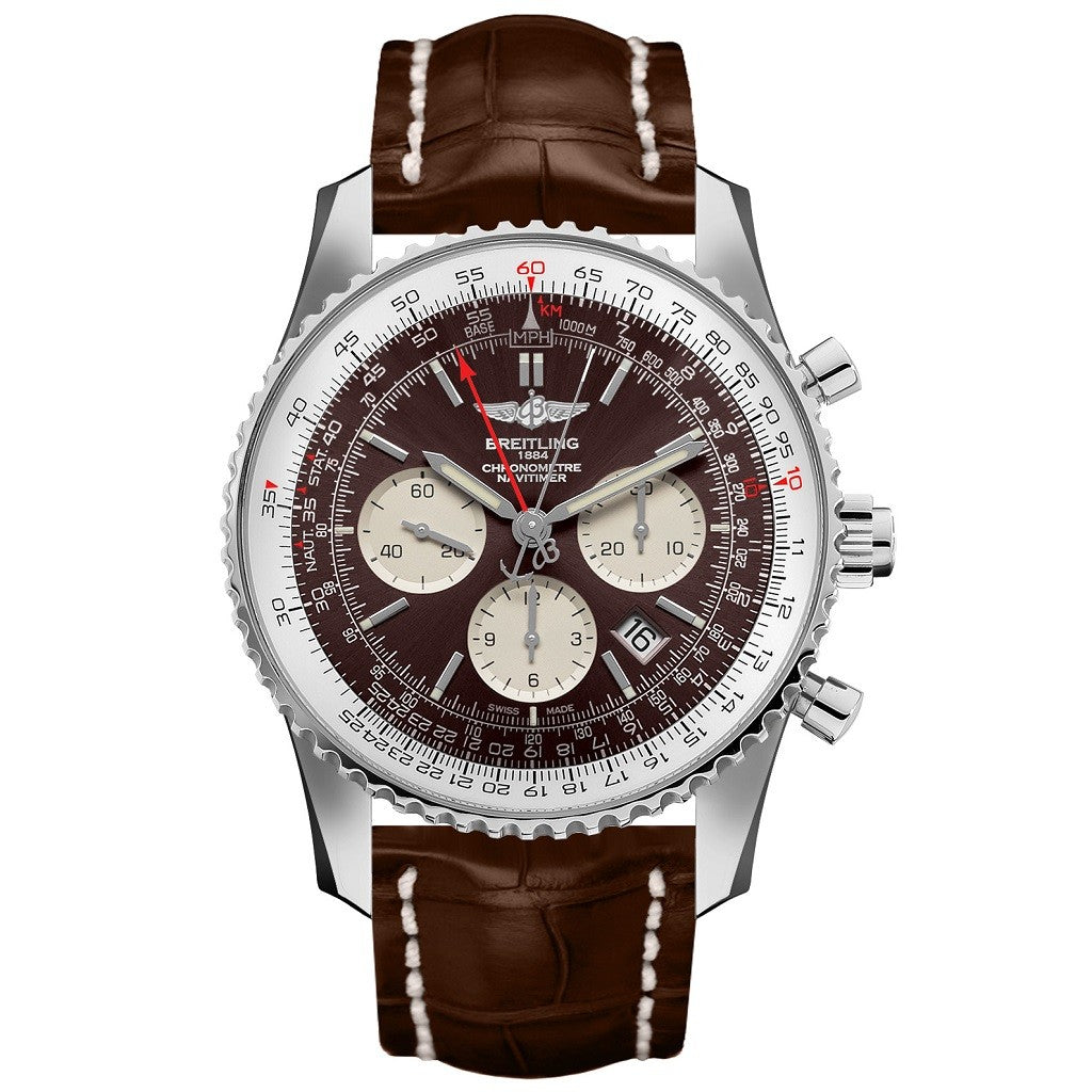 BREITLING Navitimer Automatic Stainless Steel Bronze Dial Mens Watch AB031021/Q615 756P